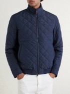 Herno - Quilted Shell Jacket - Blue
