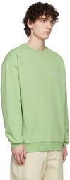 Dime Green Classic Logo Sweatshirt