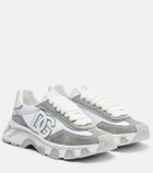 Dolce&Gabbana Runner suede-trimmed sneakers