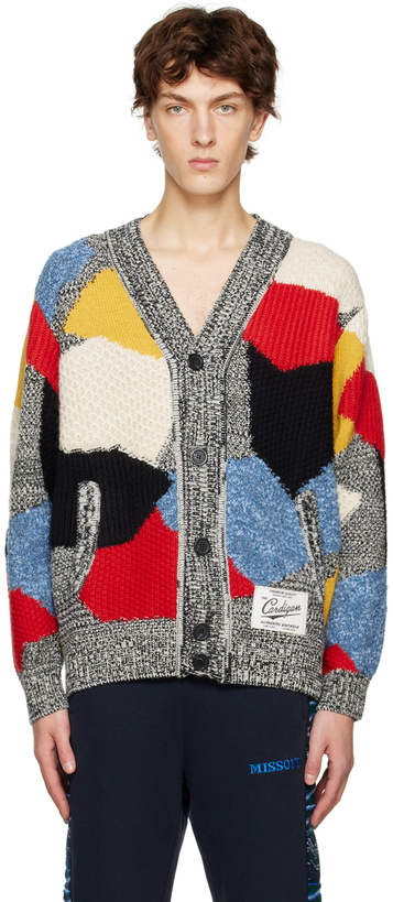 Photo: Missoni Multicolor Patchwork Cardigan