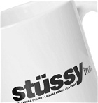 Stüssy - Logo-Print Ceramic Mug - White
