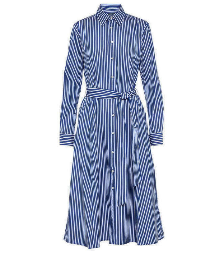 Photo: Polo Ralph Lauren Striped cotton shirt dress