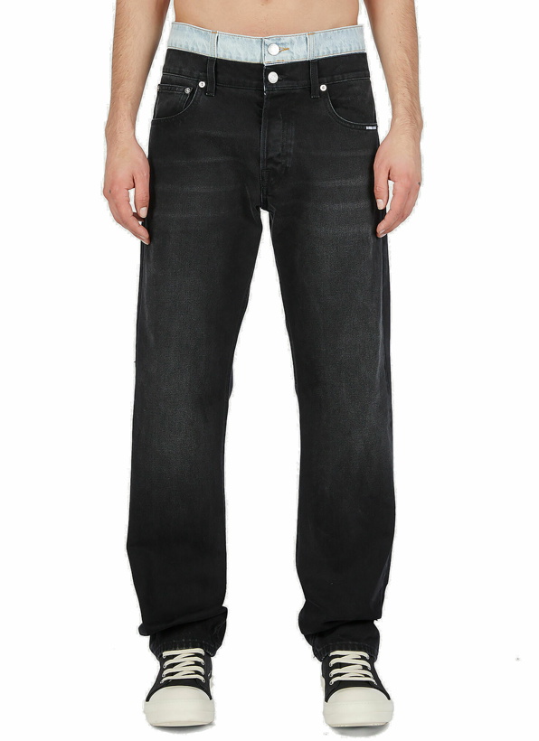 Photo: VTMNTS - Double Waist Jeans in Black