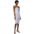 Gauntlett Cheng SSENSE Exclusive Purple V Dress