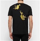 Raf Simons - Printed Cotton-Jersey T-Shirt - Men - Black