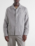 De Bonne Facture - Virgin Wool Overshirt - Gray