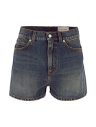 Alexander Mcqueen Denim Shorts