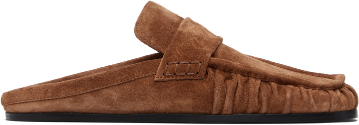 Photo: Jil Sander Tan Moc Toe Loafers