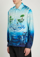 Casablanca Lost Atlantis Printed Silk Shirt Multicoloured 1