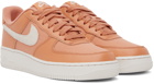 Nike Orange Air Force 1 '07 LX Sneakers