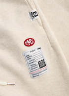 Maison mihara yasuhiro Distressed Cotton Sweatpants Cream