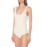 Jil Sander Linen-blend bodysuit
