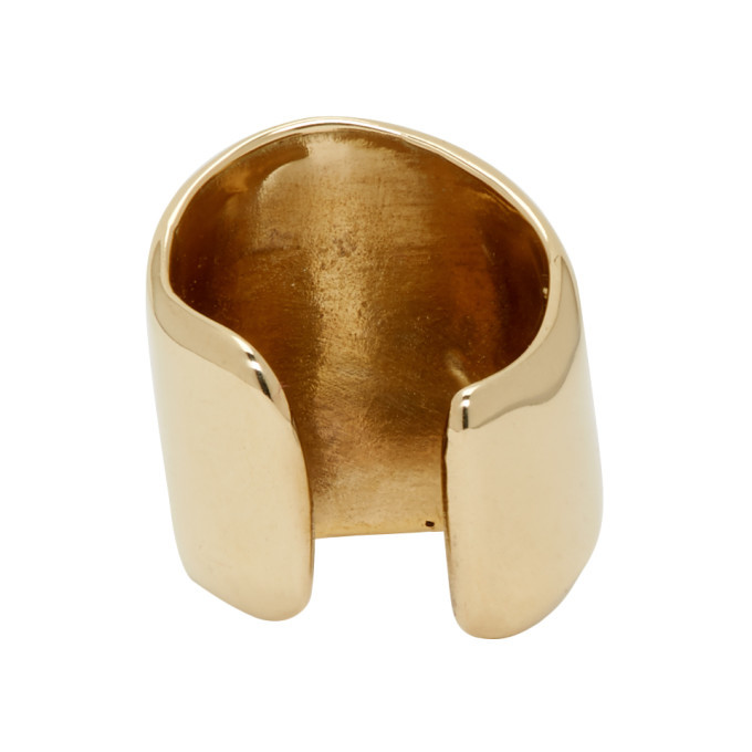 Faris Bronze Small Bubble Ear Cuff