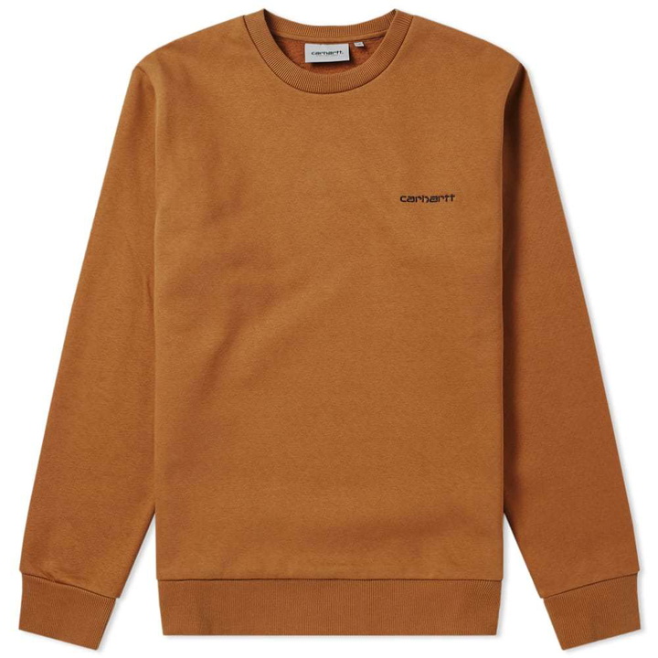 Photo: Carhartt Script Embroidery Crew Sweat