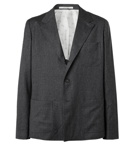 Massimo Alba - Unstructured Mélange Wool-Flannel Suit Jacket - Gray