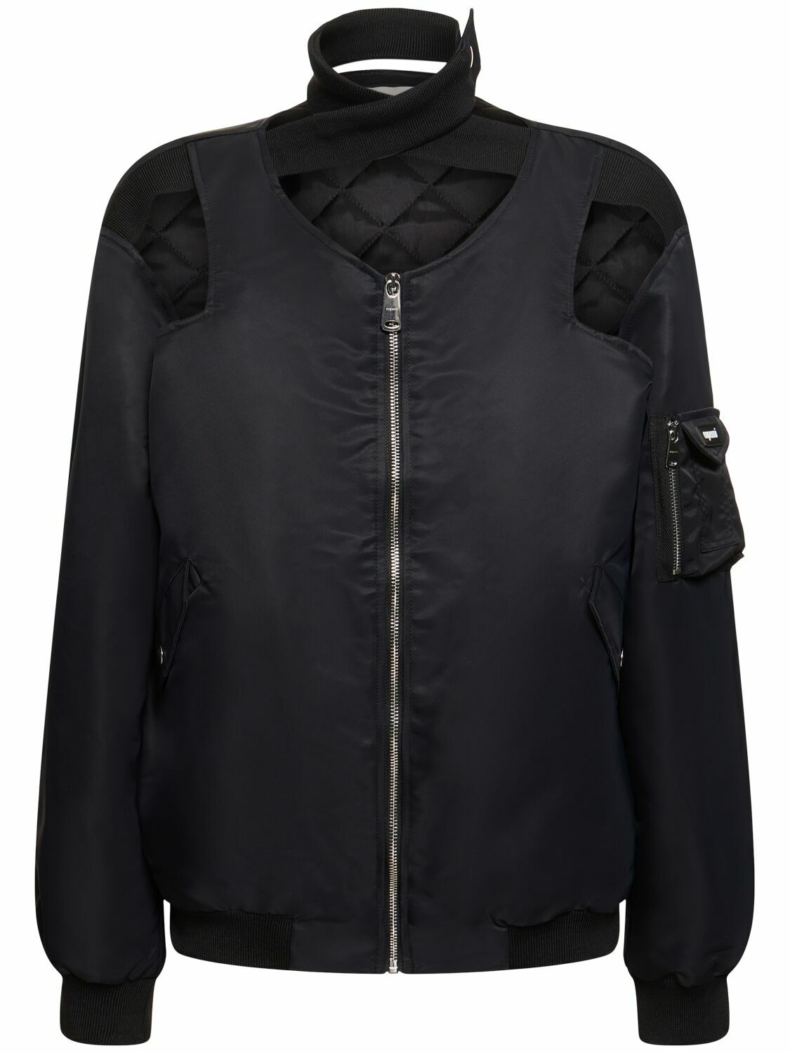 COPERNI Cut-Out Bomber Jacket (Black)