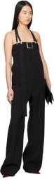 Jean Paul Gaultier Black 'The Strapped Suit Pants' Jumpsuit