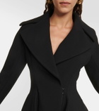 Alaïa Princess wool-blend coat