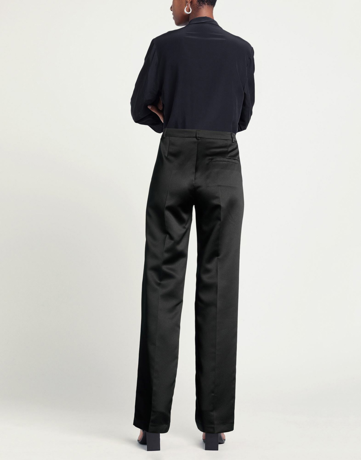 Alessia Santi Womens Pants in Black