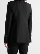 RICK OWENS - Slim-Fit Virgin Wool and Mohair-Blend Blazer - Black