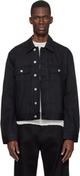 Rick Owens DRKSHDW Black Temple Denim Trucker Jacket