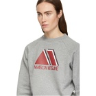 Maison Kitsune Grey Triangle Sweatshirt