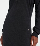 Tod's Wool and silk polo dress