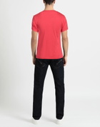 Acne Studios Mens T-shirt in Tomato red