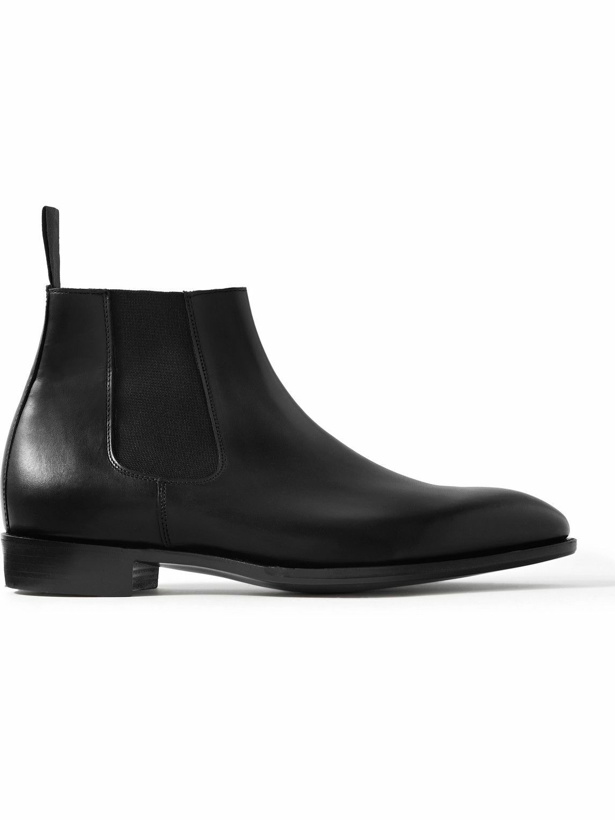 Photo: George Cleverley - Jason Leather Chelsea Boots - Black