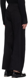 NVRFRGT Black Twisted Jeans