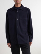 Margaret Howell - Brushed Wool-Twill Shirt - Blue