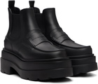 Alexander Wang Black Carter Platform Rain Boots