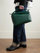 LOEWE - Puzzle Edge Large Logo-Debossed Leather Messenger Bag