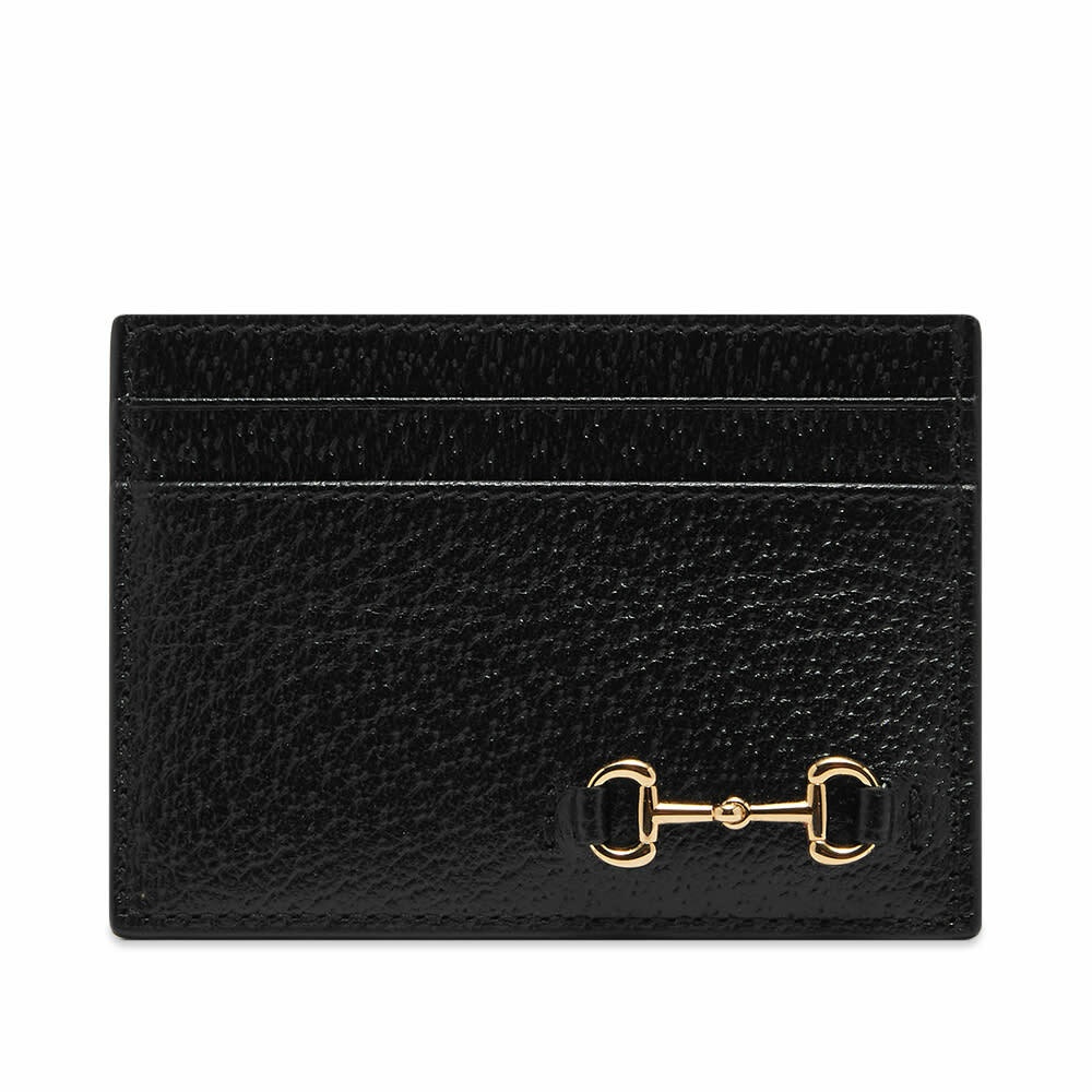 Gucci GG Supreme Canvas Leather Bee Card Holder (SHF-20837) – LuxeDH