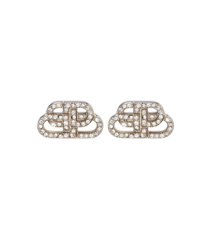 Photo: Balenciaga BB embellished earrings