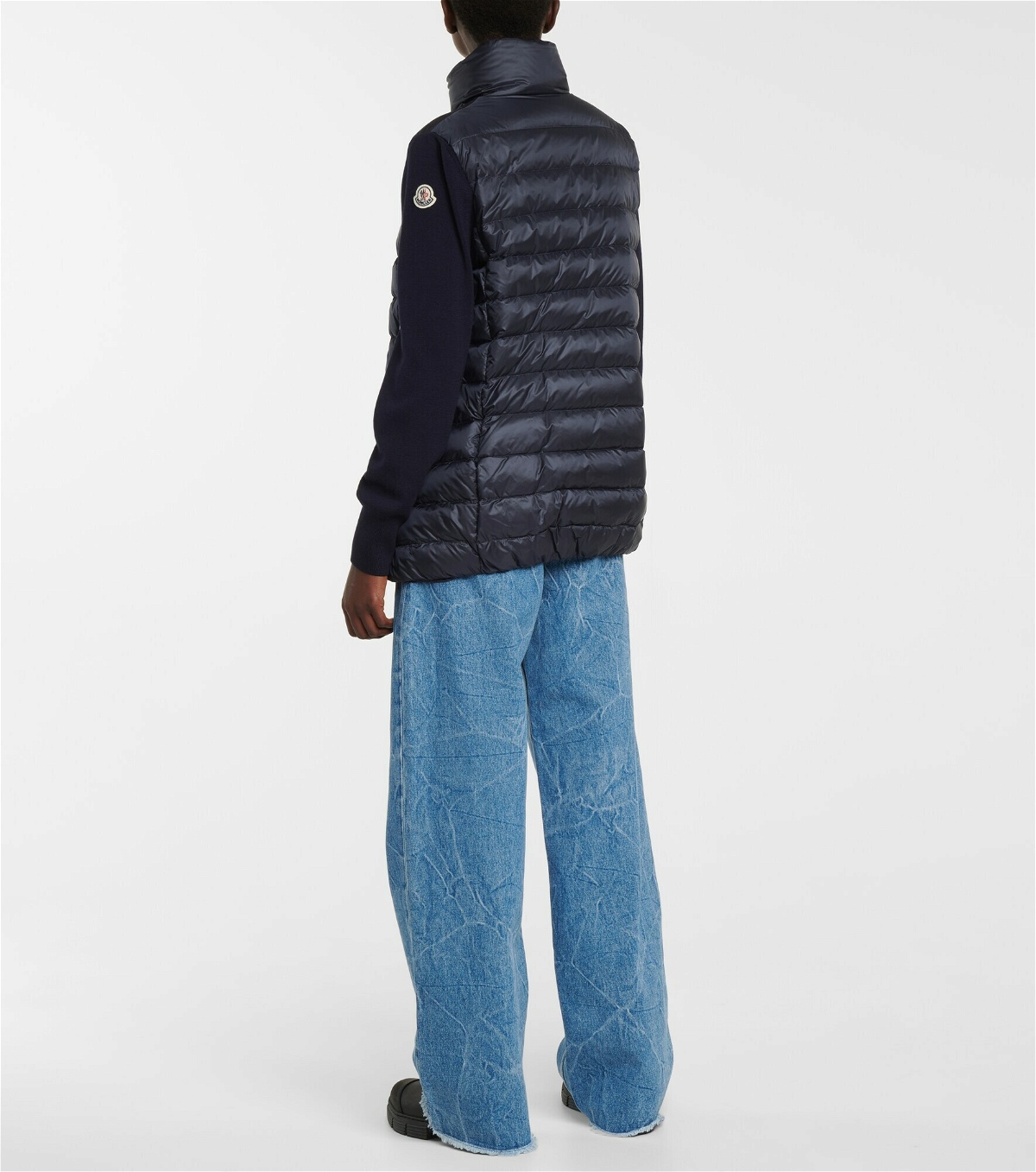 Moncler - Wool and down jacket Moncler