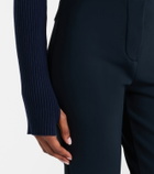 Cordova Butte ribbed-knit wool ski bodysuit