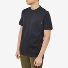 Wood Wood Men's Bobby Pocket T-Shirt in Black