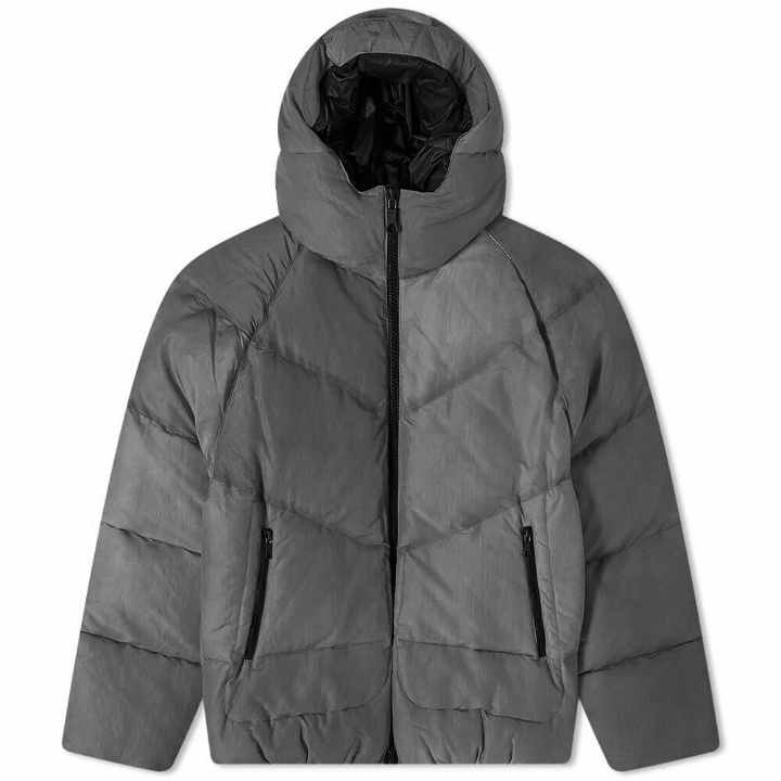 Photo: Cole Buxton Men's Silk Insulated Down Jacket in Black