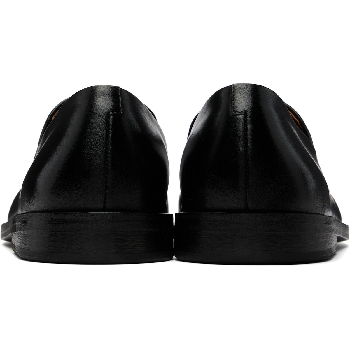 Marsèll Black Mocasso Leather Loafers
