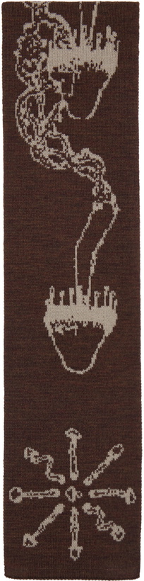 Photo: Solitude Studios Brown 'Mushine' Scarf