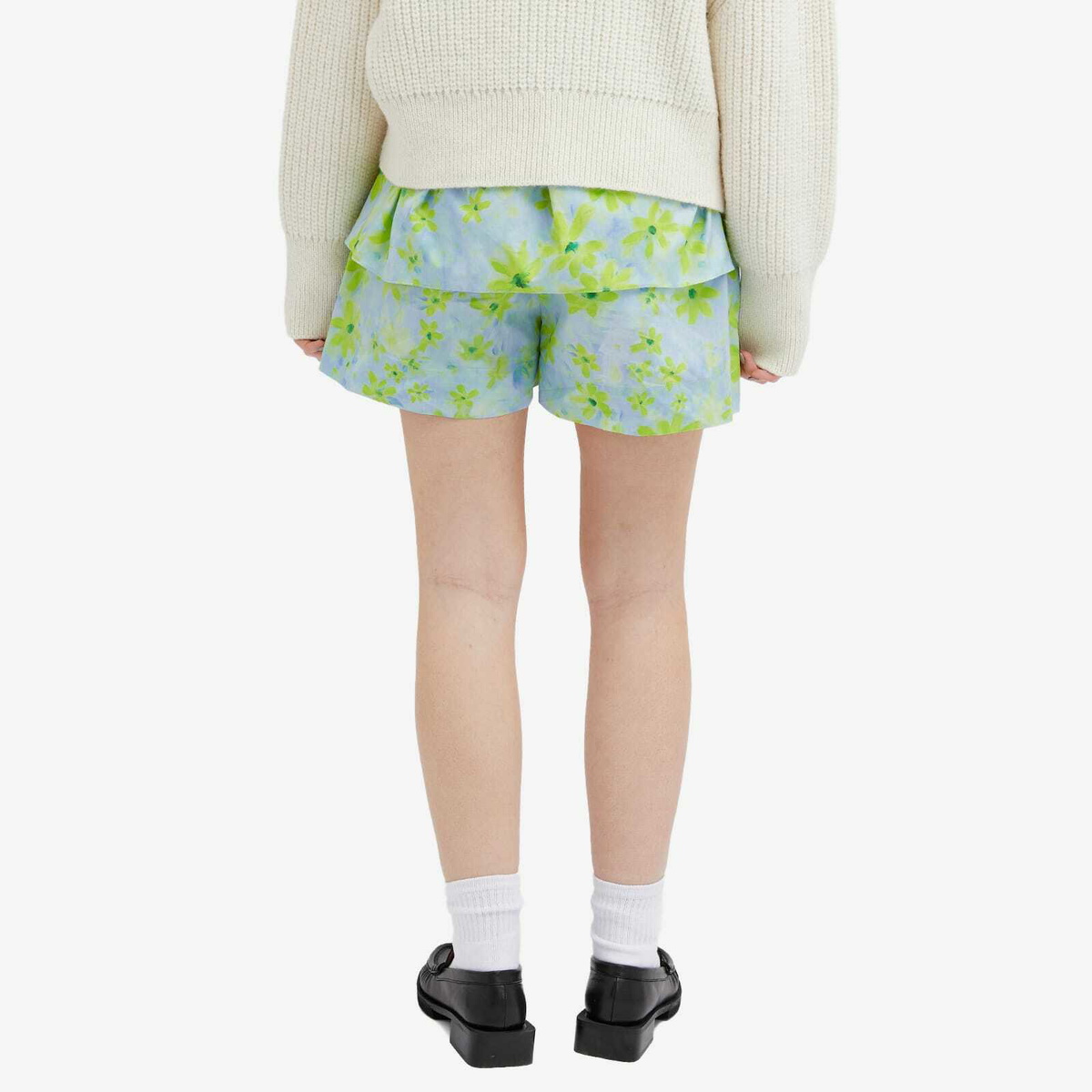 Marni Women's Printed Shorts in Aquamarine