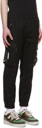 AAPE by A Bathing Ape Black Cotton Cargo Pants