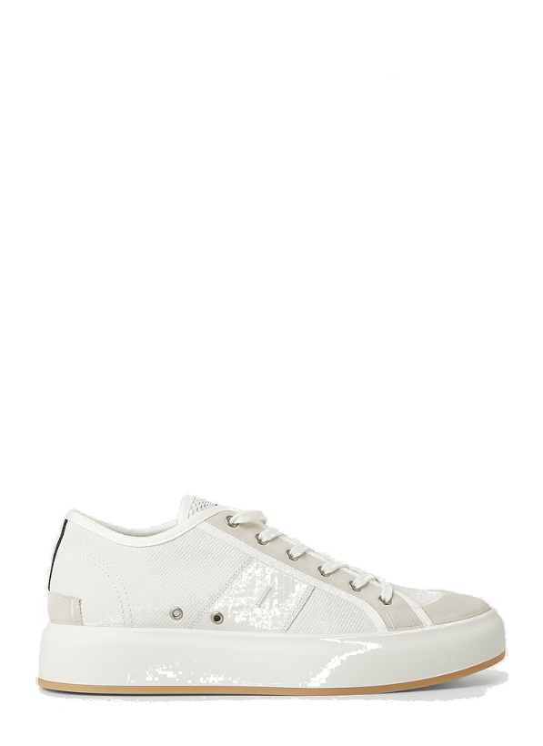 Photo: Compass Patch Sneakers in White