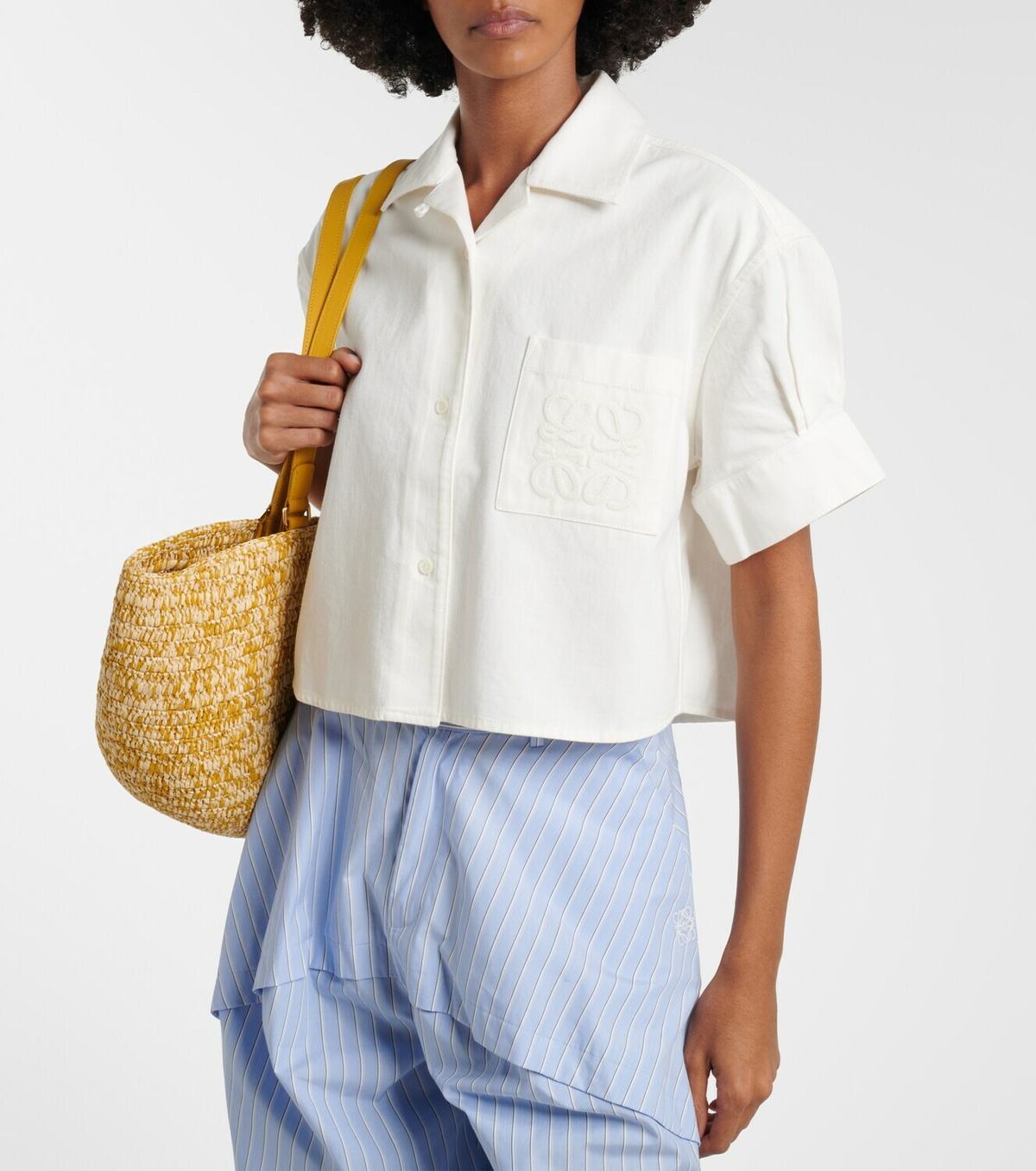 Loewe Paula's Ibiza Anagram denim shirt