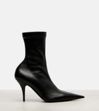 Balenciaga Avenue 90 leather ankle boots