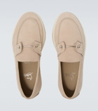 Christian Louboutin Chambeliboat leather slip-on shoes