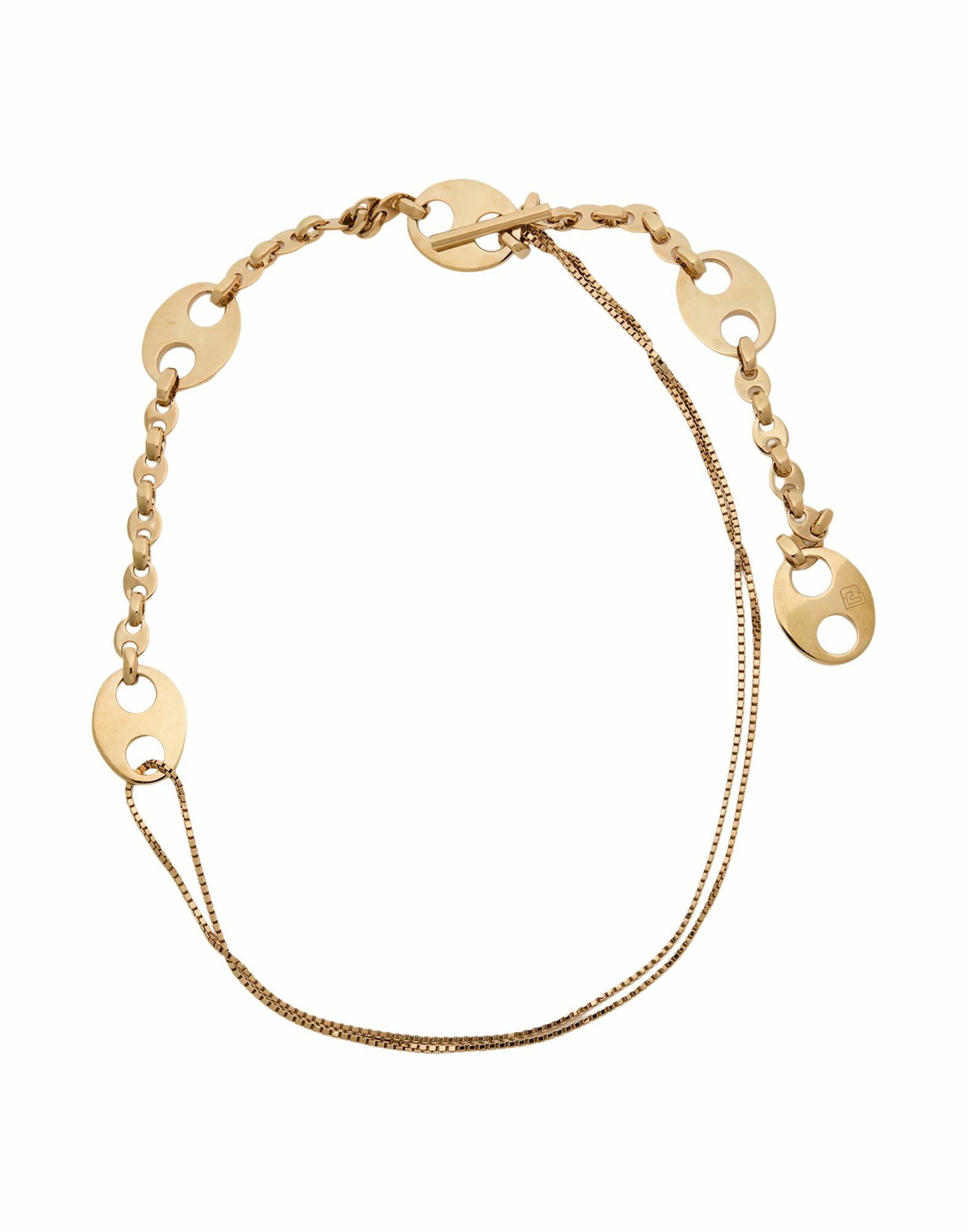 Rabanne Womens Necklace in Gold