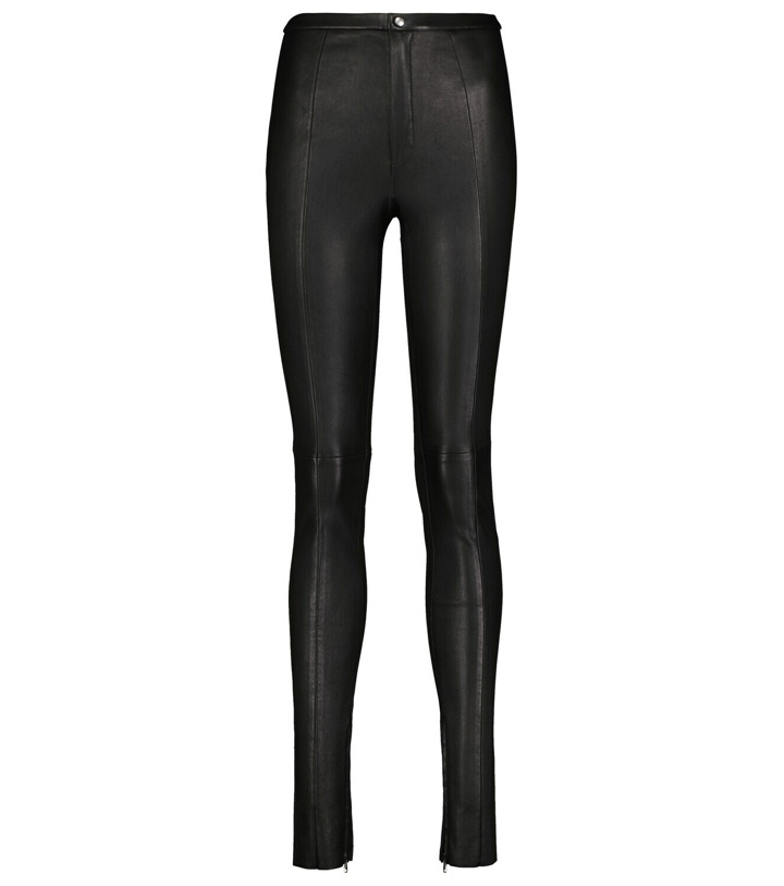 Photo: Stouls Maggie high-rise skinny leather pants