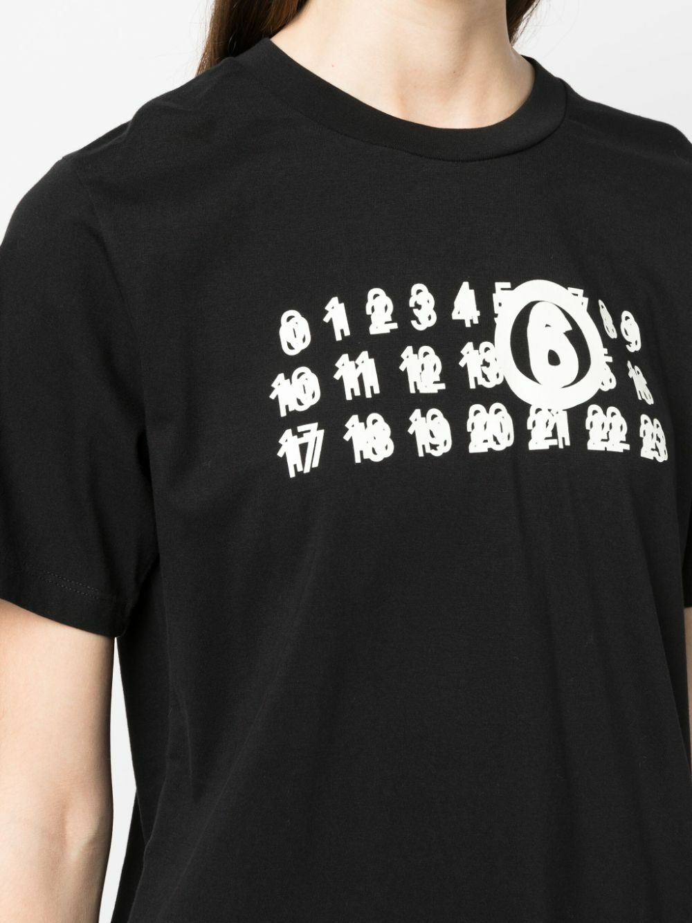 MM6 MAISON MARGIELA - Logo Cotton T-shirt MM6 Maison Margiela